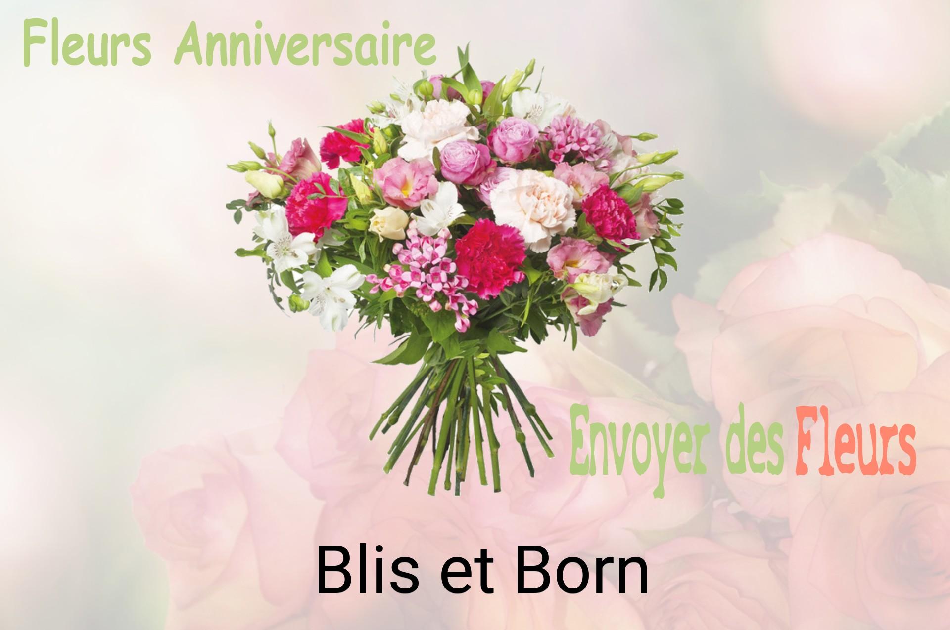 Bouquet de fleurs d’anniversaire livré à Blis-et-Born